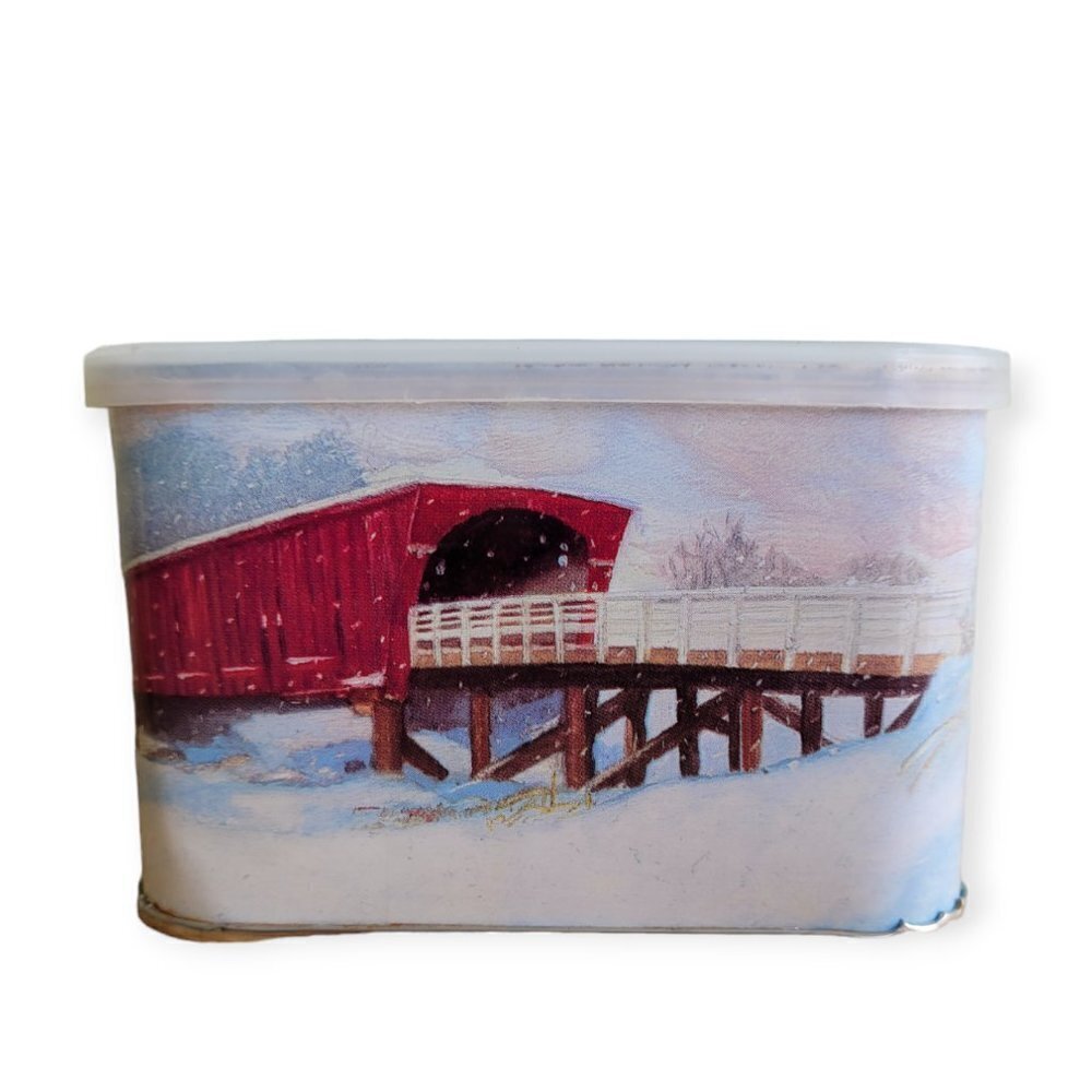 The Bridges of Madison County Roseman Bridge Tin 1996 Collectible Movie Memorabi